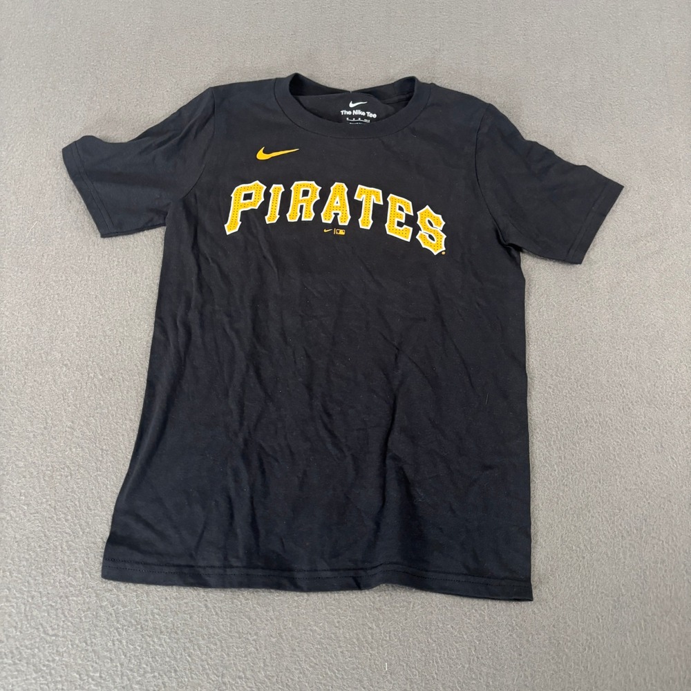 Nike Pittsburgh Pirates Andrew McCutchen Shirt Kids Size M 10/12 9Z3B7HN00-PITMA